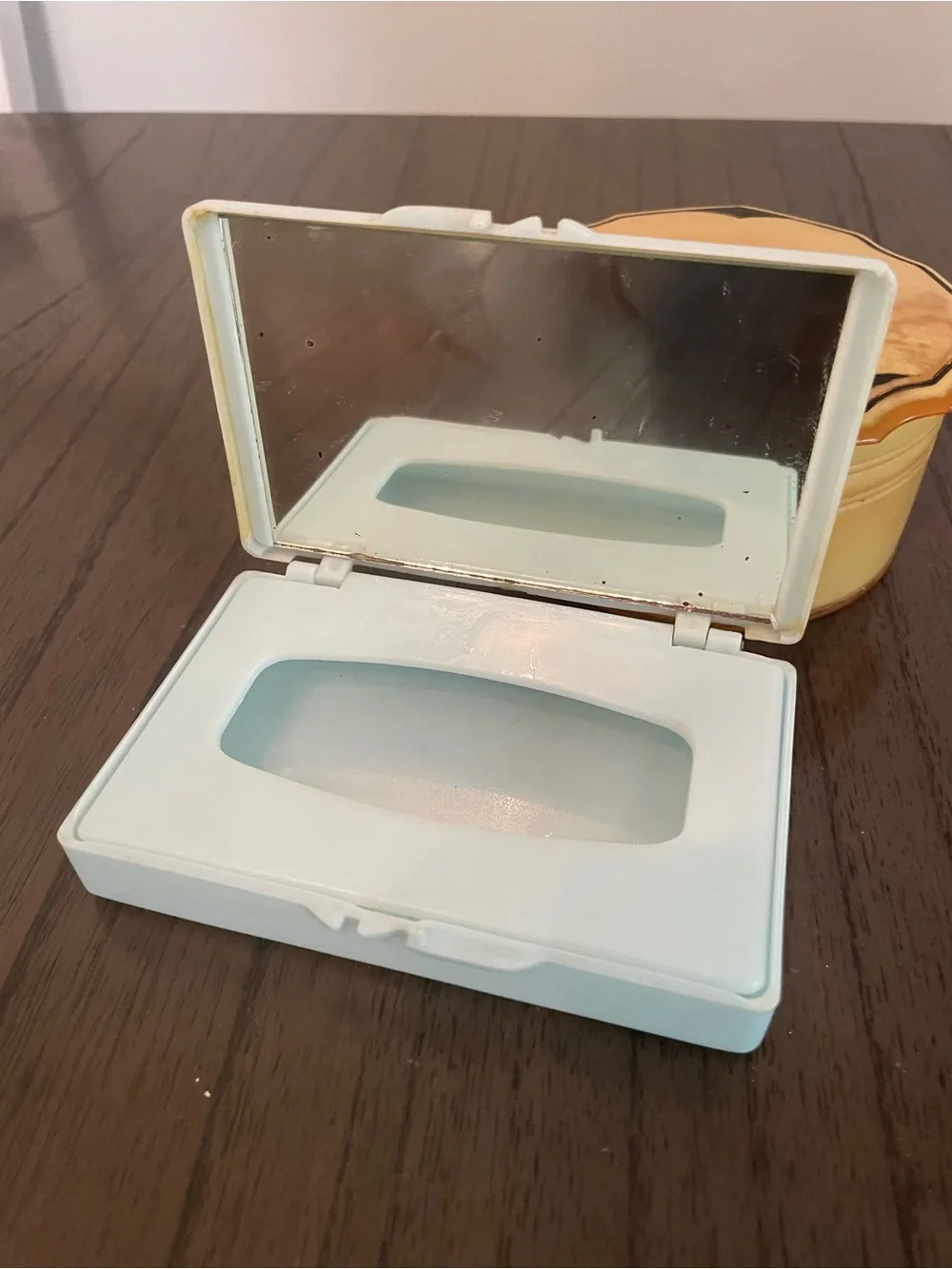 MCM Yellow and Black Ceramic Bath Accessory Set